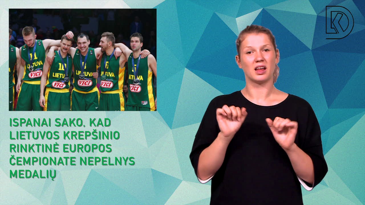 Ispanai: Lietuva Europos krepšinio čempionate medalių negaus