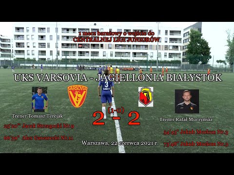 22 VI 2021 r.  UKS VARSOVIA - JAGIELLONIA BIAŁYSTOK