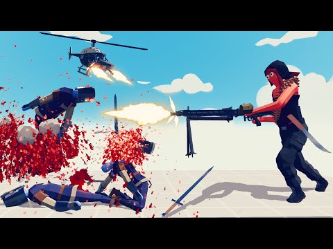 RAMBO vs EVERY UNIT | Totally Accurate Battle Simulator-TABS