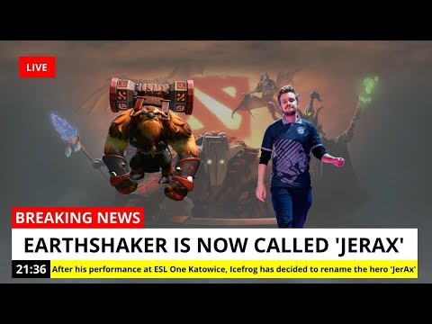 JerAx - Earthshaker MVP  | OG vs Fnatic - Esl One Katowice | Player Perspective Dota 2 Gameplay