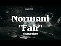 Normani - Fair (Karaoke/Instrumental)