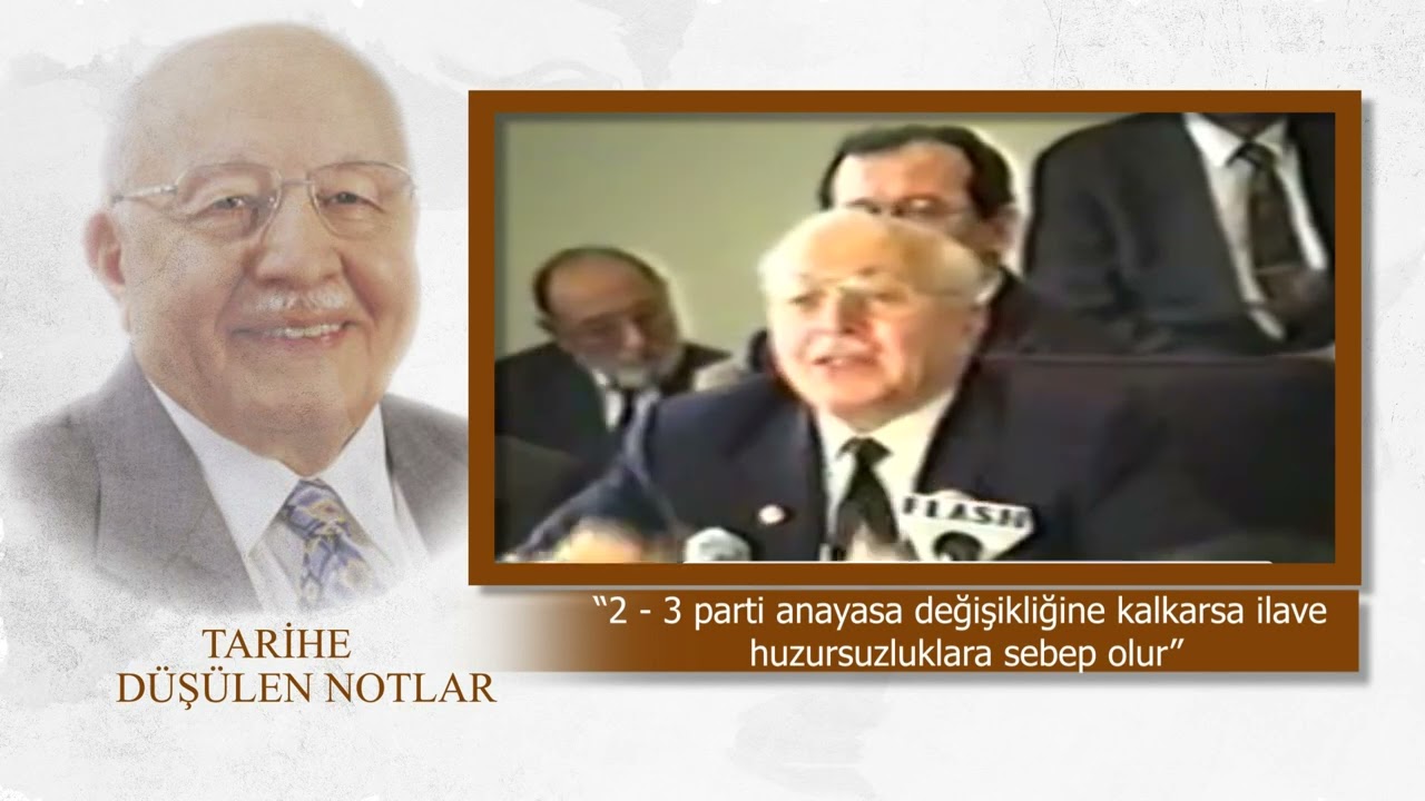 Anayasa değişikliği huzursuzluğu - Tarihe Düşülen Notlar - 13