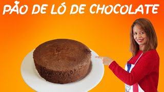 como fazer po de l de chocolate bem fofinho
