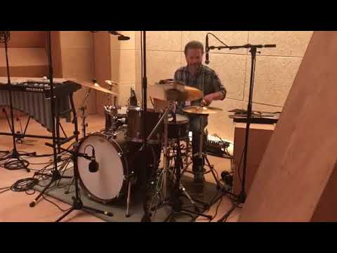 Studio Venezia recording session : Mark Sanders & Elliott Sharp #1