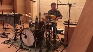 Studio Venezia recording session : Mark Sanders &amp; Elliott Sharp #1