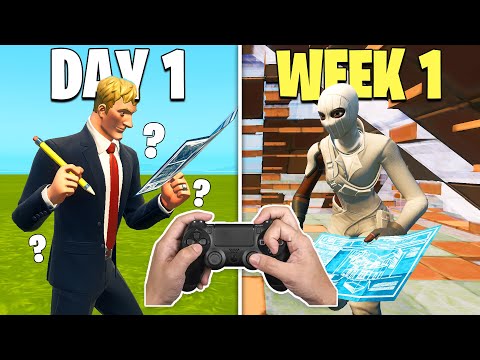 1 Week of Learning Claw Fortnite Progression
