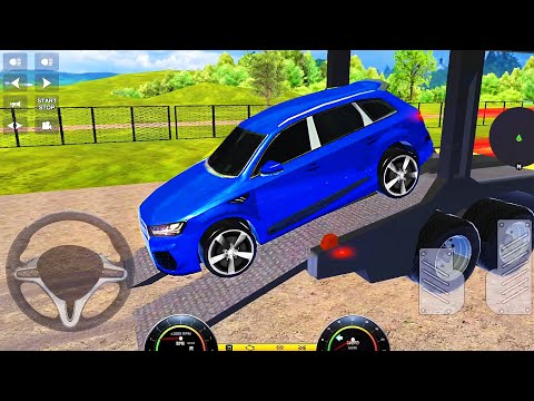 Car Transport Truck Simulator 2021 - Prado Transporter Driving - Best Android GamePlay