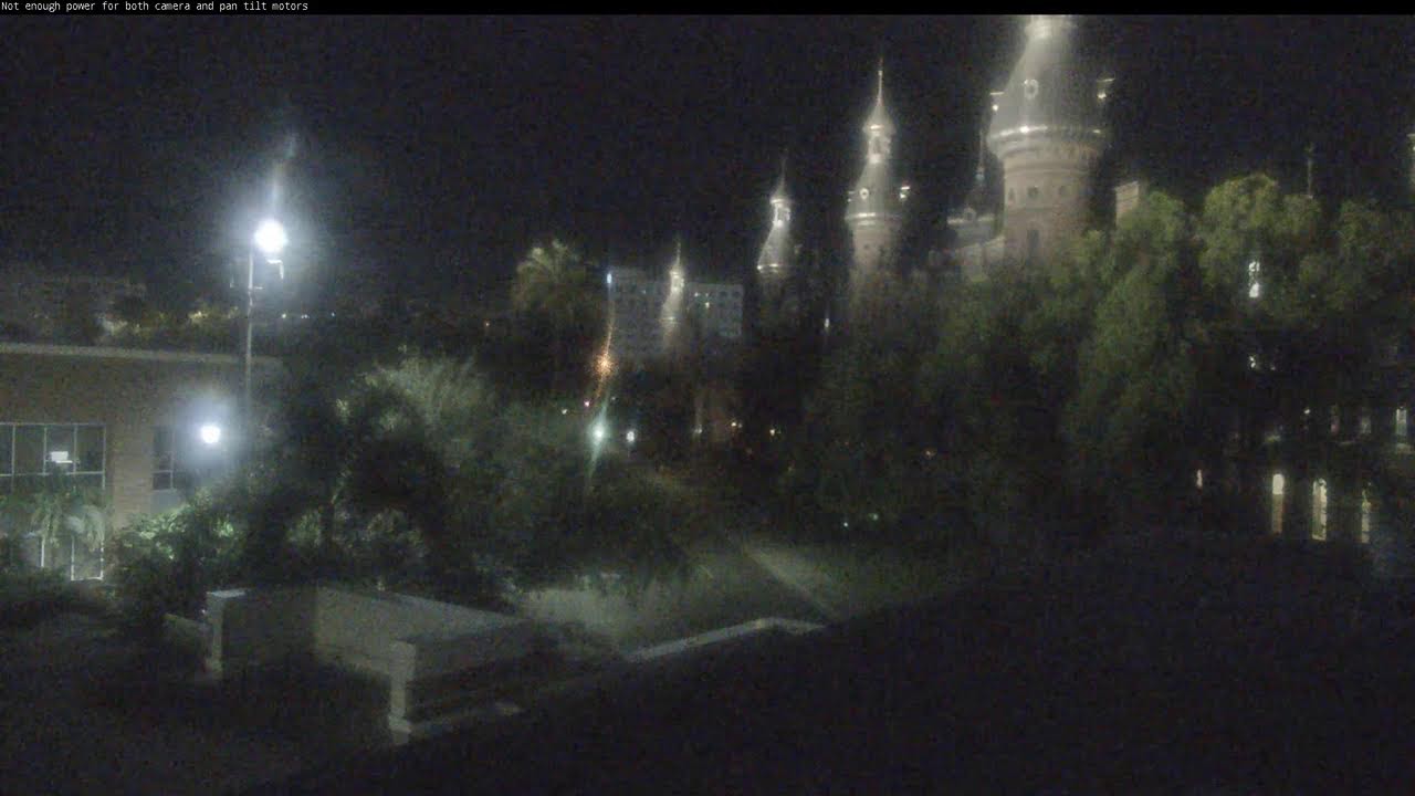 Live webcam view of Plant Hall Riverfront View