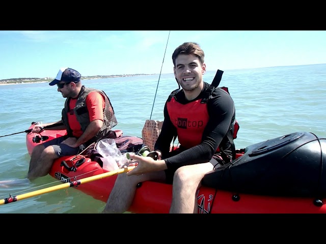 QUE LINDA ES LA PESCA VARIADA EN KAYAK, NO TE LA PIERDAS !