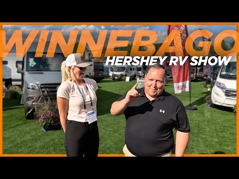 Touring EVERY Winnebago RV at Hershey RV Show LIVE!