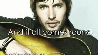 James blunt - One of the brightest stars (with lyrics)