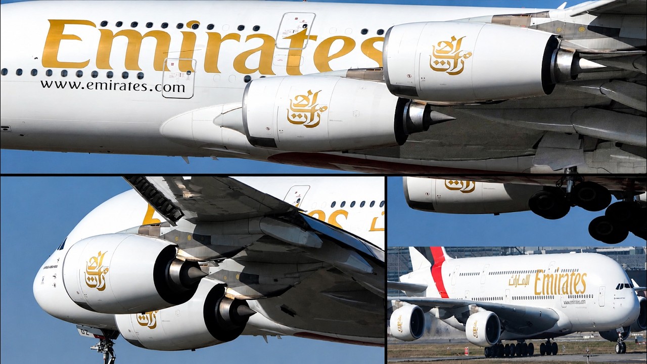 Emirates A380 Evacuation Dubai - Frankfurt | Airbus Giant Arrival | Iran War March 2026