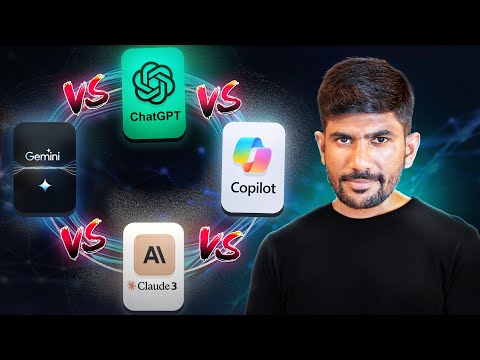 Best AI in 2024 - ChatGPT vs Gemini vs Copilot vs Claude 3 | Tamil | Dr Karuna