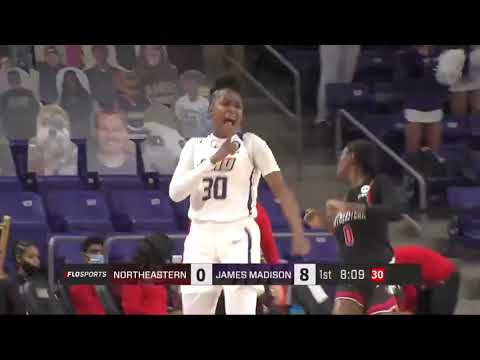 JMU Women's Basketball | Northeastern Highlights