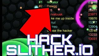 how to HACK SLITHER.iO no root no downloades for free in Android or ios[WORKING]2019