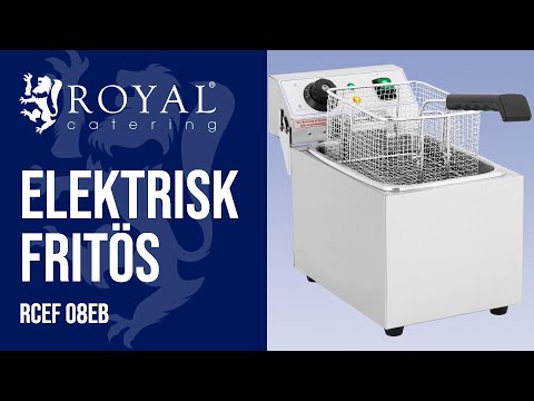 video - Andrahandssortering Elektrisk fritös - 8 liter - 230 V