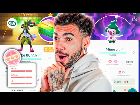 GARANTA LUCARIO SHINY NO PROXIMO & MINE.JR SHINY - POKEMON GO | Cris |