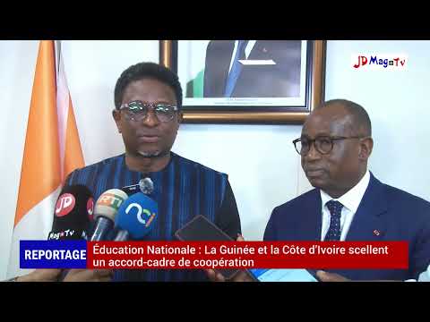 Éducation Nationale : La Guinée et la Côte D’Ivoire scellent un accord-cadre de coopération