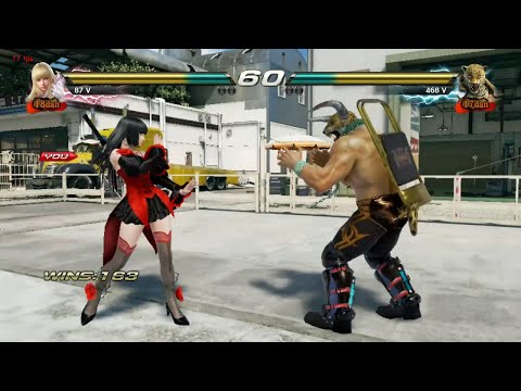 200_4 Lili Rochefort vs King - Tekken 7 ( Uchiha x24 ) Online PC sin grafica