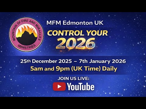 Control Your 2026 || Day 9 Morning || Friday 2nd January 2025 @ 5am