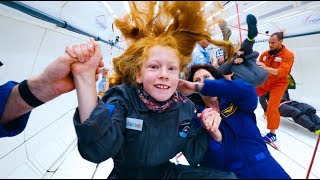 Extraordinary Kids fly in ZERO GRAVITY ! 4K