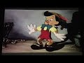 Pinocchio Special Edition 2003 UK VHS And DVD Advert