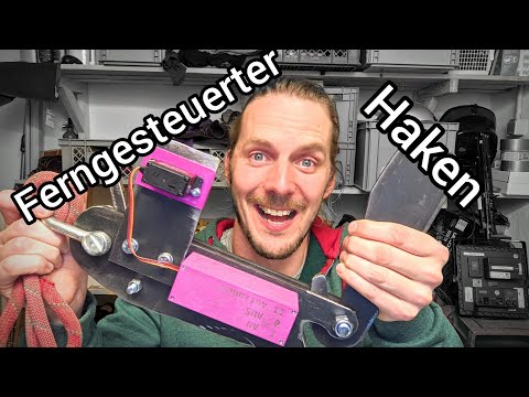Ferngesteuerter Haken für den Kran im Kliemannsland
