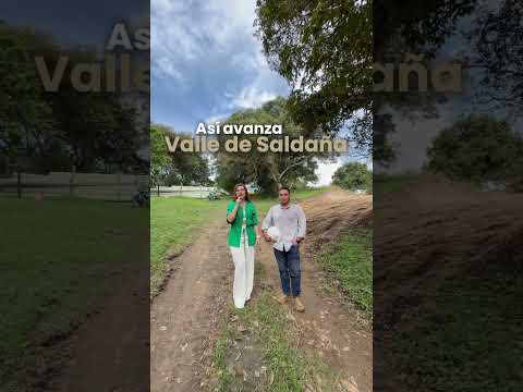 grupo ch asi avanzan las obras en valle de saldaña tolima  venta de lotes baratos en el tolima