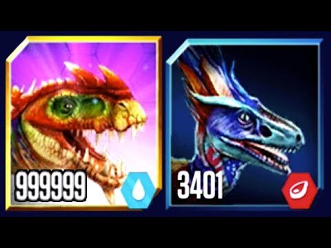 GORGOSUCHUS vs LEVEL 3400 UTAHRAPTOR (JURASSIC WORLD)