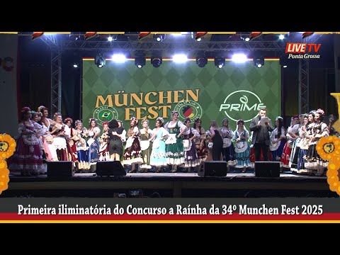 Primeira eliminatória do Concurso a Raínha da 34º Munchen Fest 2025