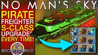 Get Pirate Freighter S-Class Upgrades Every Time! Mod Guide - No Man's Sky Update - NMS Scottish Rod