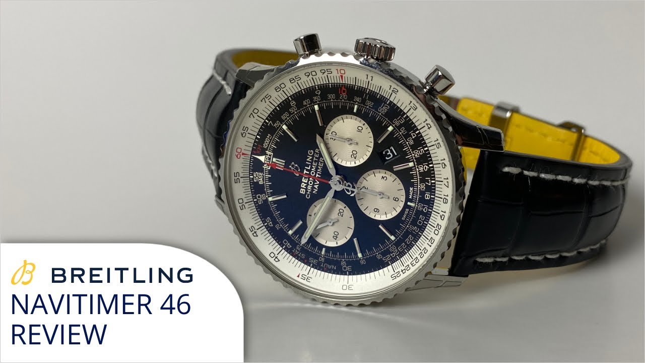 Watch video Breitling Navitimer Review B01 Chronograph 46 & Why This Is A True Pilots Watch Now Breitling Navitimer Review B01 Chronograph 46 & Why This Is A True Pilots Watch