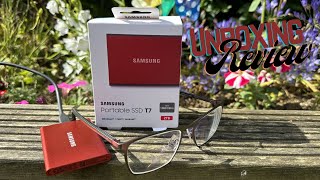 Samsung Portable SSD T7 : Unboxing and Review