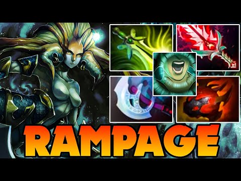 Naga Siren Dota 2 Guide Rampage Carry Pro Gameplay 7.33