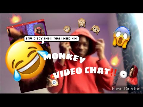 VIDEO CHATTING WITH STRANGERS ON MONKEY RUN APP * Things Got Wild* PT. 1
