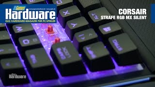 Video thumbnail for Corsair Strafe RGB MX Silent | Farbspieler und Leisetreter vor der Kamera by PC Games Hardware