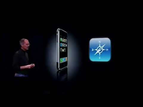 Steve Jobs introducing PWA video