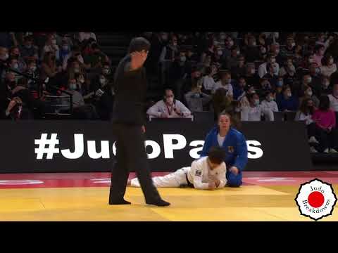 Mami Umeki vs. Alina Boehm - U78 Womens Judo Grand Slam Paris 2022