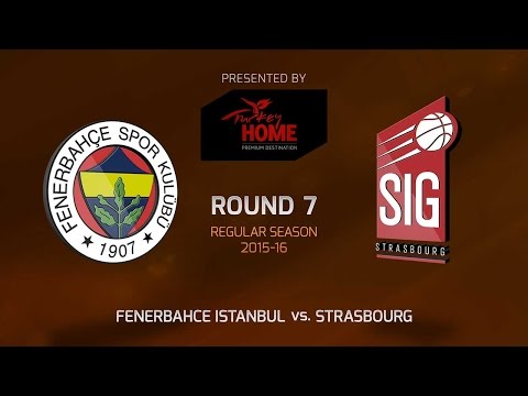 Highlights: RS Round 7, Fenerbahce Istanbul 81-64 Strasbourg
