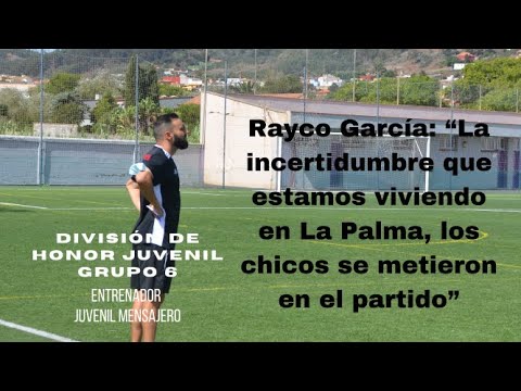 RAYCO GARCÍA, ENTRENADOR DEL  JUVENIL MENSAJERO