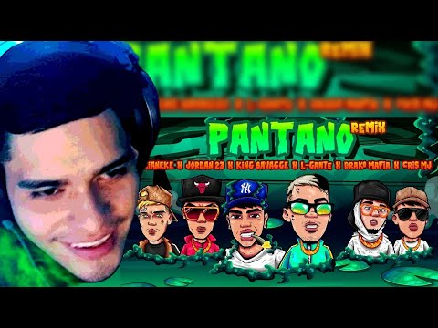 (REACCIÓN) PANTANO RMX - King Savagge, Drako mafia, Marcianeke, L-Gante, Jordan 23, Cris Mj