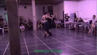 Video thumbnail for CECILIA CAPELLO y DIEGO AMORIN bailando el tango LA VIDA ES CORTA en FLOREAL MILONGA