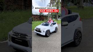 Download lagu Serunya Sekolah Naik Mobil Aki #shorts #mobilaki #mainananak mp3