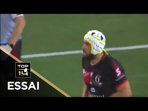 TOP 14 - Essai de Charlie NGATAI (LOU) - Paris - Lyon - J25 - Saison 2020/2021