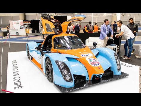 RADICAL RXC TURBO 500 GULF EDITION - SUPERCAR ROMA AUTO SHOW 2016 HQ