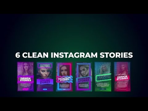 6 Clean Instagram Stories Final Cut Pro Templates