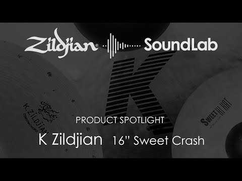 Zildjian K0702 16" K Zildjian Sweet Crash Cymbal w/ Video Link image 7