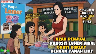 Download lagu AZAB PENJUALPANGSIT LUMER VIRAL GANTI COKLAT DENGAN TANAH LIAT || ANIMASI AZAB mp3