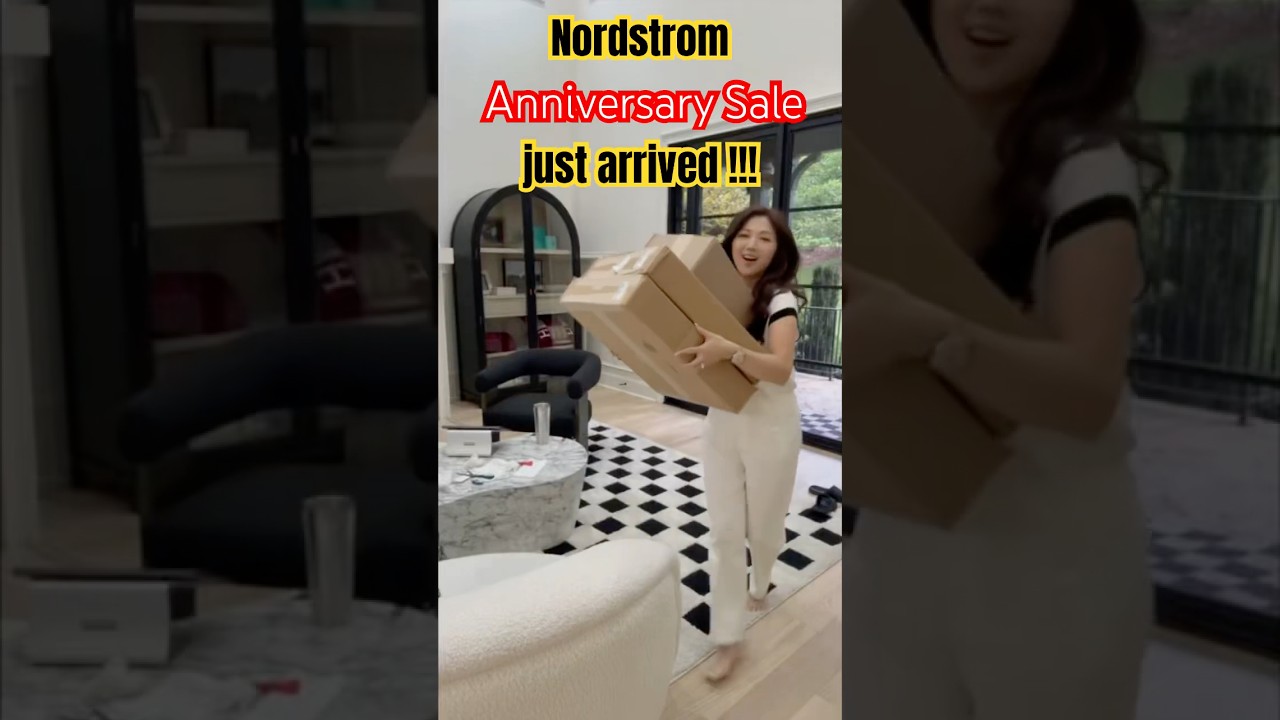 Yass!📦Just arrived a few of NORDSTROM SALE PICKS TODAY!#Nsale  #lvlovercc #shorts