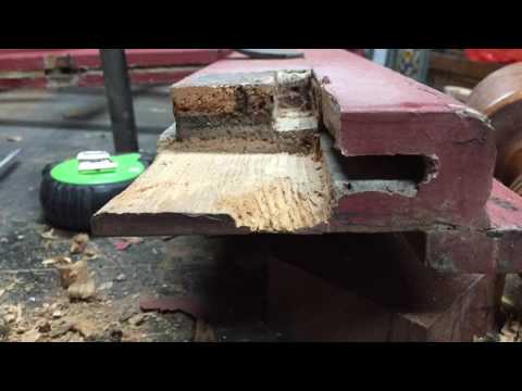 REPAIRING A ROTTEN DOOR - YouTube